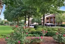 Photograph of Courtyard, Hoover