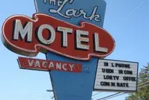 Photograph of Lark Motel, Willits