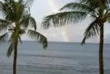 Photograph of Rainbow On The Ocean, Hillsboro Beach