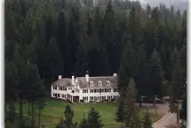 Photograph of Clark House on Hayden Lake, Hayden Lake