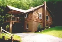Photograph of Craig's Log Cabin, Wellsboro