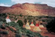 Photograph of Village of Many Nations, Mount Carmel Junction