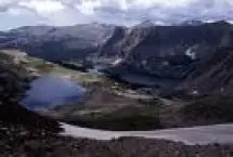 Photograph of Beartooth Lake in Shoshone National Forest, Cody