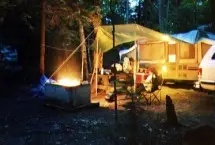 Photograph of Daggett Lake Campsites, Warrensburg