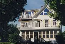 Photograph of Loghouse & Homestead on Spirit Lake, Vergas
