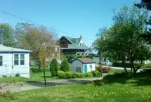 Photograph of Eighth Maine Regiment Lodging, Peaks Island