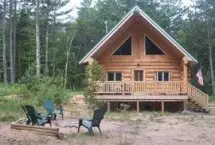 Photograph of Northern Exposure Log Cabin, Au Train
