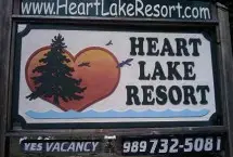 Photograph of Heart Lake Waterfront Cottages, Gaylord