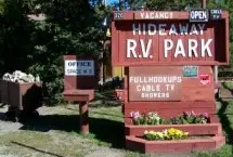 Photograph of Hideaway RV Park, West Yellowstone