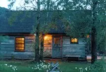 Photograph of Homestead Cabin At Old Chico, Livingston
