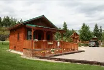 Photograph of Grave Creek Cabins, Eureka