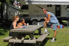 Photograph of Thompson's Lake Campsite, East Berne