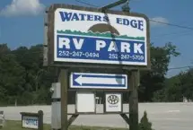 Photograph of Waters Edge RV Park at Newport NC, Newport