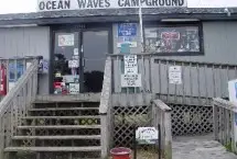 Photograph of Ocean Waves Campground, Waves