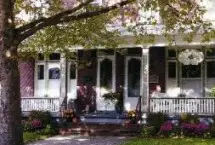 Photograph of Sign of Rose Bed & Breakfast, Wilkes-Barre