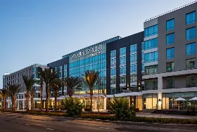 Photograph of Courtyard, Monterey Park