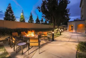 Photograph of Courtyard, Morgan Hill