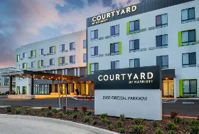 Photograph of Courtyard, Modesto