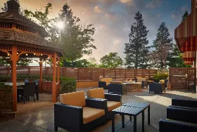 Photograph of Courtyard, Santa Rosa