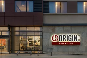 Photograph of Origin Red Rocks, Golden