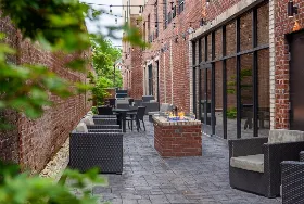 Photograph of Courtyard, Winston-Salem