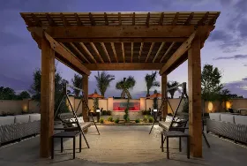 Photograph of Courtyard, Houston