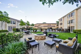Photograph of Courtyard, Houston