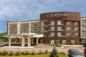 Photograph of Courtyard, Bridgeport