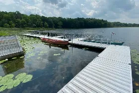Photograph of Camp Blue Canoe, Three Rivers