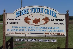 Photograph of Shark Tooth Creek, Aliceville