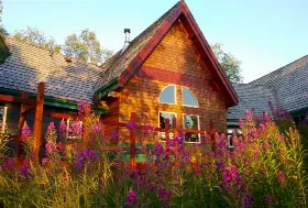Photograph of Alaska's Ridgewood Wilderness Lodge, Halibut Cove