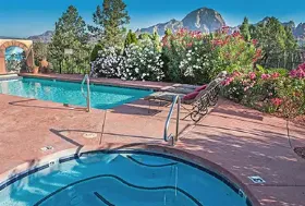 Photograph of A Sunset Chateau, Sedona