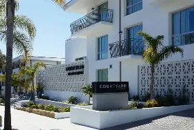 Photograph of Courtyard, Santa Barbara