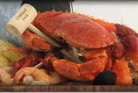 Photograph of Cracked Crab, Pismo Beach
