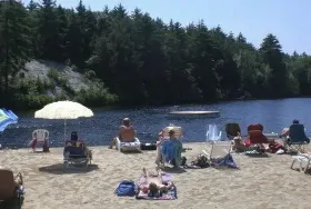 Photograph of Solair Family Nudist, Woodstock