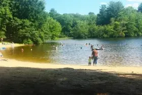 Photograph of Hopeville Pond State Park, Jewett City