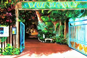 Photograph of Blue Heaven, Key West
