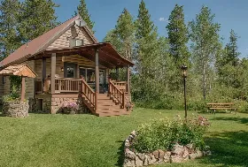 Photograph of Grandma's Cabin, Island Park