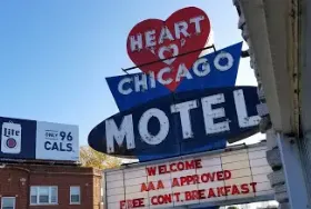 Photograph of Heart - o - chicago Motel, Chicago