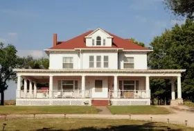 Photograph of Keene Road Country Estate With Rustic Barns, Maple Hill