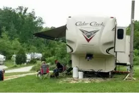 Photograph of Cabin Run Creek Campground, Brooksville