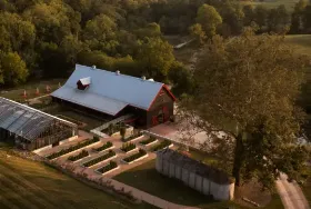 Photograph of Main House At Hermitage Horse Farm, Goshen