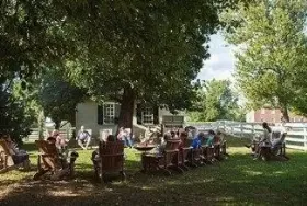 Photograph of The Trustees’ Table, Harrodsburg