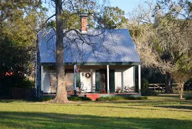 Photograph of Four Cypress Acadian Cabin, Napoleonville