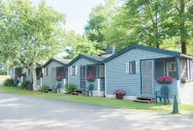 Photograph of Lakeside Motel and Cabins, East Winthrop