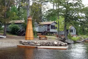 Photograph of Long Lake Camps, Princeton