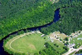 Photograph of Riverbend Campground, Leeds