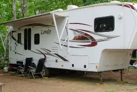 Photograph of Lebanon KOA on Salmon Falls River, Lebanon