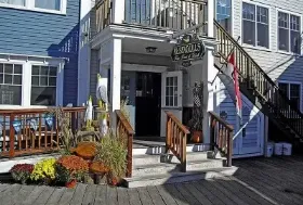 Photograph of Mcseagull's Waterfront Restaurant, Boothbay Harbor