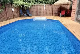 Photograph of Authentic Cedar Lodge And Pool, Lakeside